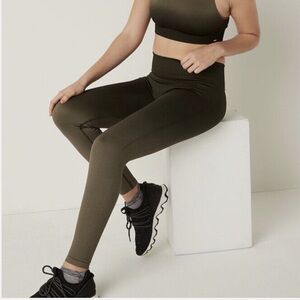 Victoria Secret Pink Seamless Workout Ribbed Legging High waist Ombré